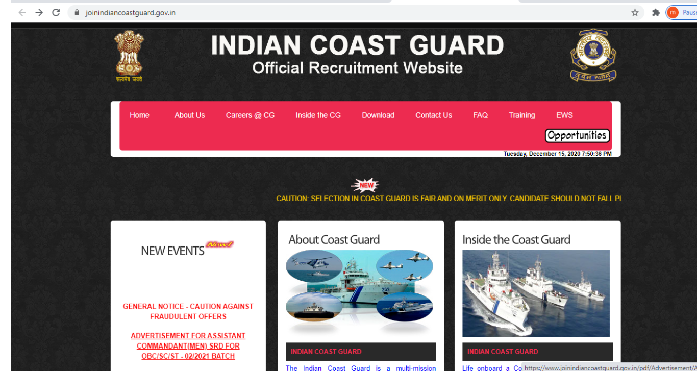 ICG job