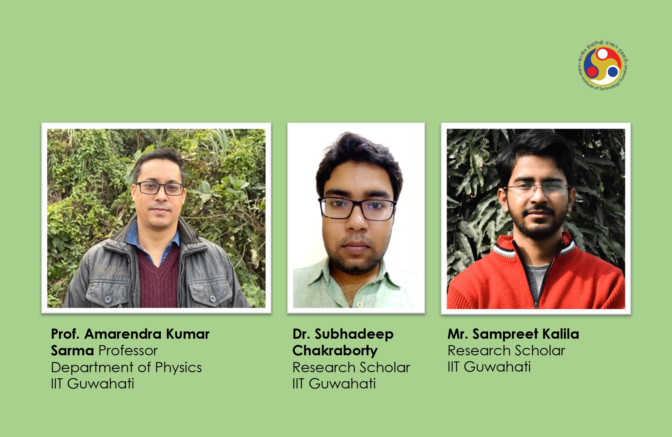 IIT Guwahati scientists. Jpg