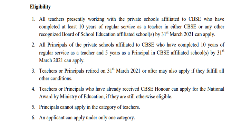Honours for teachers and principals