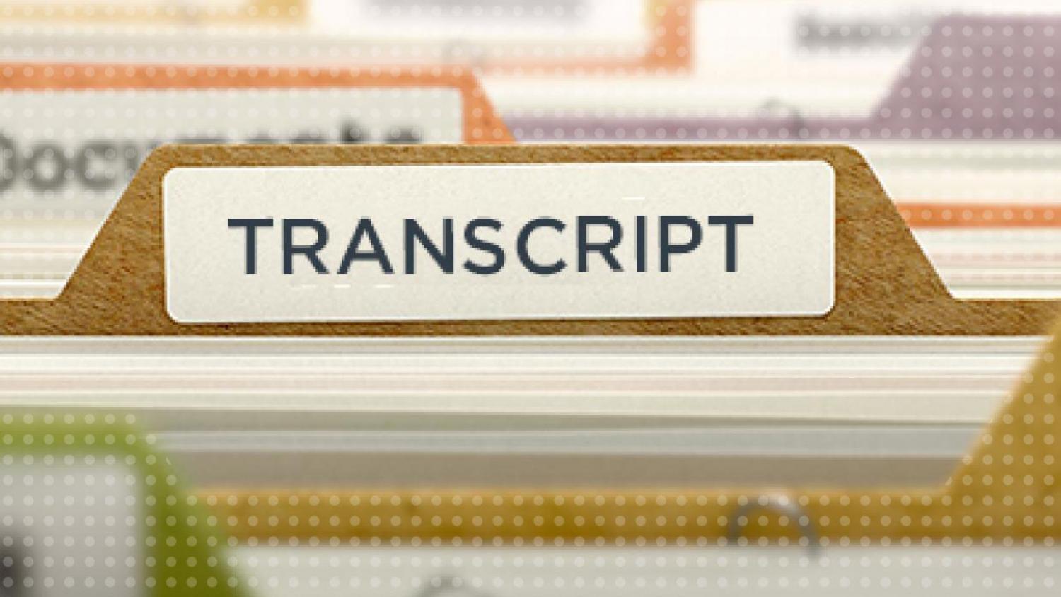 Academic Transcript