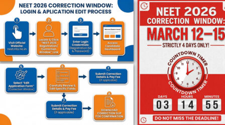 NEET UG 2026 Correction Window