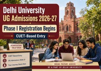 Delhi University UG Admissions 2026-27 : Phase I Registration Begins for CUET-Based Entry