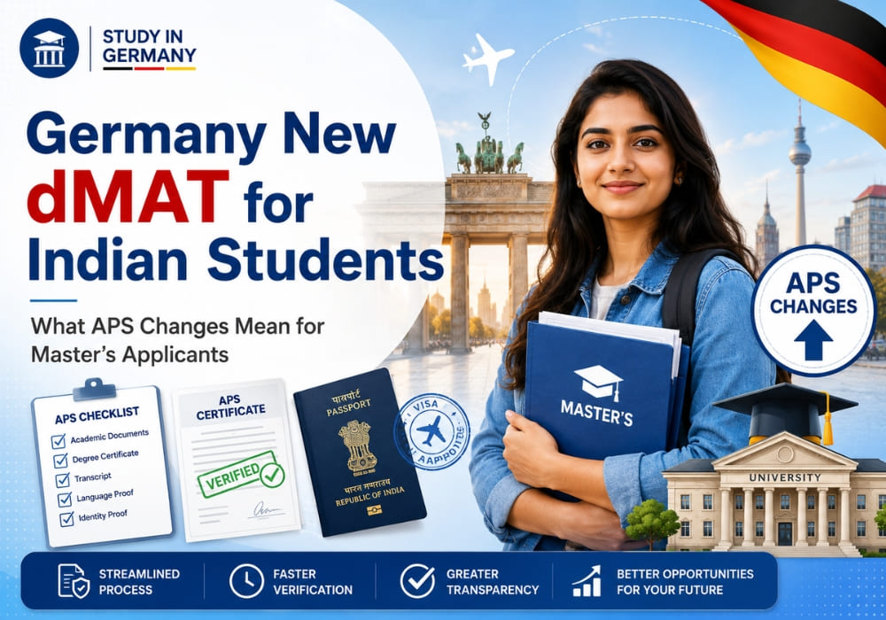 Germany New dMAT for Indian Students: What APS Changes Mean for Master’s Applicants